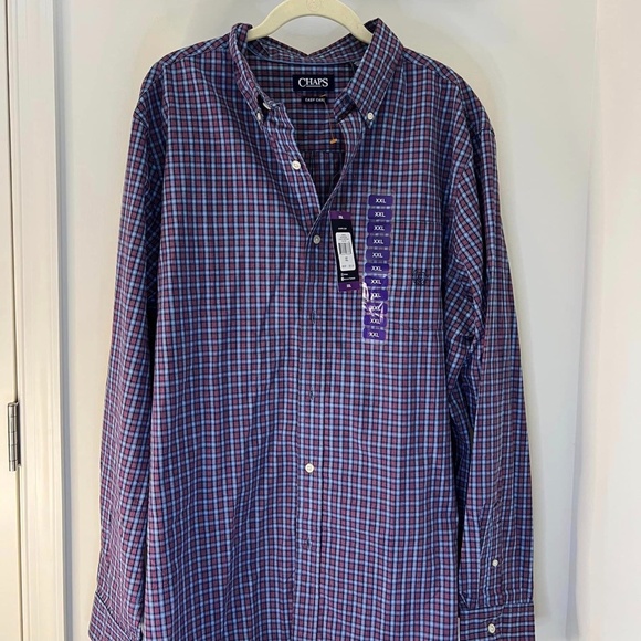 Chaps Brand New with Tags Long Sleeve Dress Shirt 2XL - Picture 1 of 2
